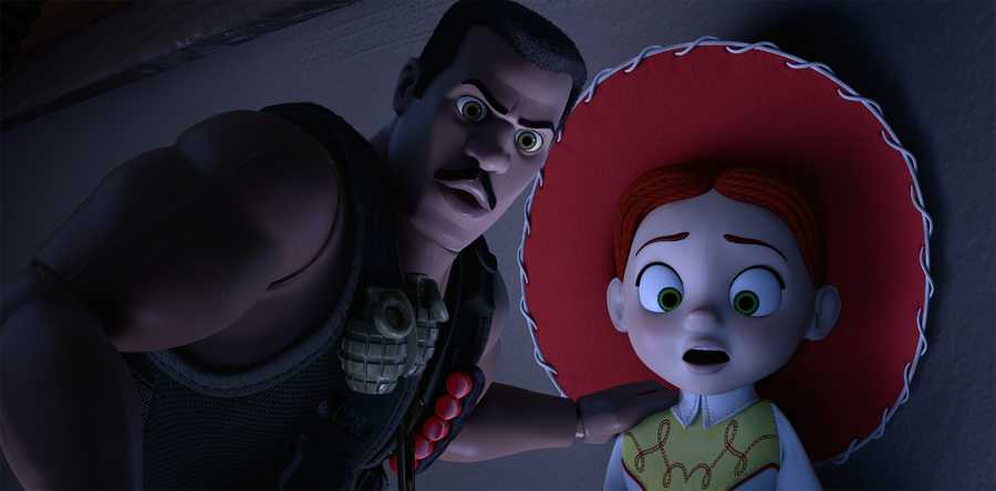 132343_287_ful.jpg What starts out as a fun road trip for the "Toy Story" gang takes an unexpected turn for the worse when the trip detours to a roadside motel. After one of the toys goes missing, the others find themselves caught up in a mysterious sequence of events that must be solved before they all suffer the same fate in this "Toy Story OF TERROR!"